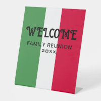 Bienvenue personnalisée italienne