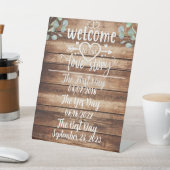 Signe De Table Bienvenue sur notre logo personnalisé Histoire d'a (In SItu)