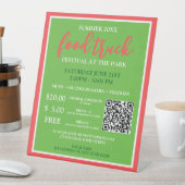 Signe De Table Billets d'achat QR - Festival des camions d'été (In SItu)