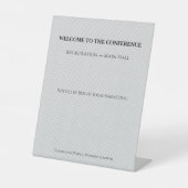 Signe De Table Birthday Celebrations Decor Party Custom Signs (Recto)