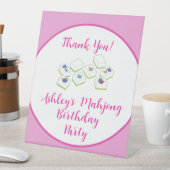 Signe De Table Birthday Mahjong PERSONALIZE (In SItu)