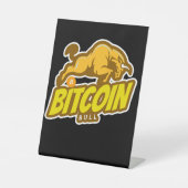 Signe De Table Bitcoin Bull run - Btc Crypto (Recto)