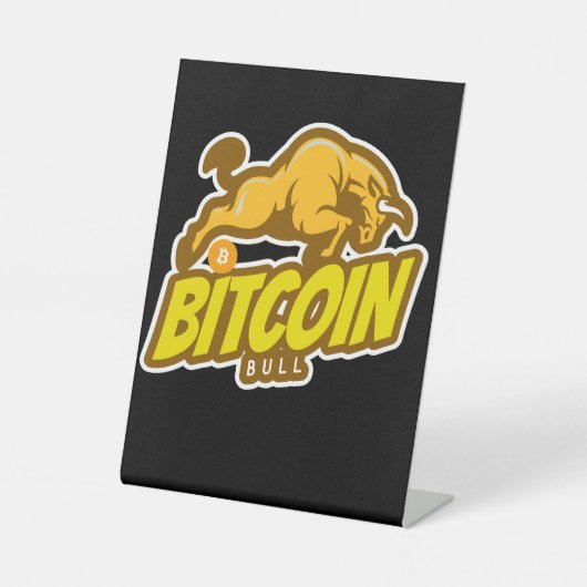 Signe De Table Bitcoin Bull run - Btc Crypto (Recto)