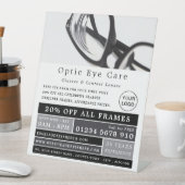 Signe De Table Black Frames, Opticien, Praticien Technique (In SItu)