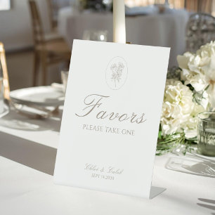 Signe De Table Blanc Ivoire Fleur de Table de Mariage Favor