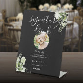 Signe De Table Blanc Noir Vert Mariage Animaux de compagnie Signa