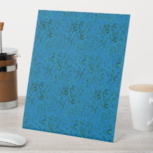 Signe De Table bleu, azur, organisme, aqua, police, art, cercle,