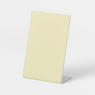 Signe De Table Bleu (couleur solide)