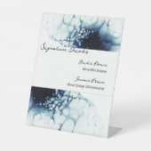 Signe De Table Bleu Nautique Destination Mariage Signature Boisso (Recto)