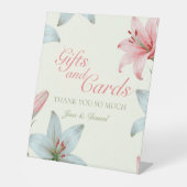 Signe De Table Bloom Azure (Recto)