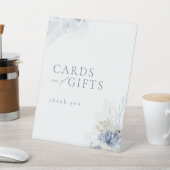 Signe De Table Blue Coral Seashells Plage Cartes de Mariage & Cad (In SItu)