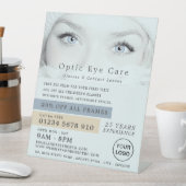 Signe De Table Blue Eyes, Opticien, Praticien technique (In SItu)