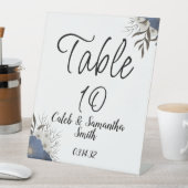 Signe De Table Blue flower wedding (In SItu)