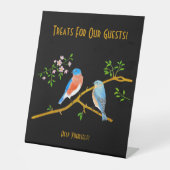 Signe De Table Bluebirds (Recto)