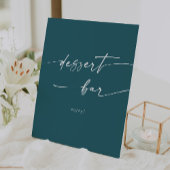 Signe De Table Boho Chic Blue Dessert Bar Mariage