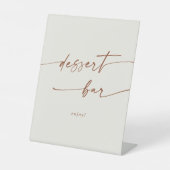 Signe De Table Boho Chic Bohemian Cream Dessert Bar Mariage (Recto)