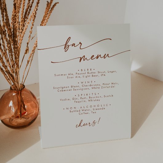 Signe De Table Boho Chic Bohemian Cream Mariage Bar