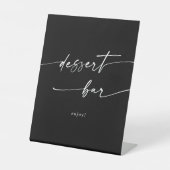 Signe De Table Boho Chic COULEUR ÉDITABLE Dessert Bar Mariage (Recto)