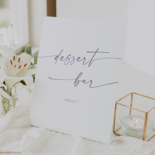 Signe De Table Boho Chic Dusty Purple Dessert Bar Mariage