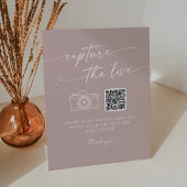 Signe De Table Boho Chic Dusty Rose rose Capturez le Mariage d'am