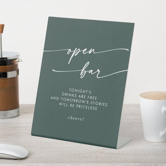 Signe De Table Boho Chic Emerald Green Mariage (In SItu)