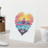 Signe De Table Boho Chic Faire-part de mariage (In SItu)
