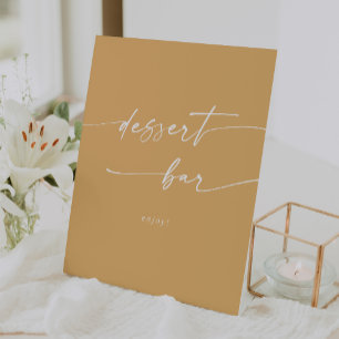 Signe De Table Boho Chic Marigold Dessert Bar Mariage