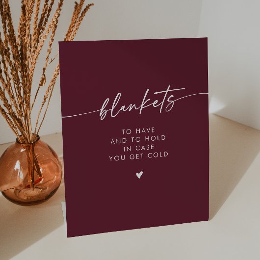 Signe De Table Boho Chic Moderne Bourgogne Rouge Mariage