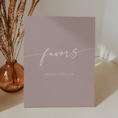Signe De Table Boho Chic moderne Dusty Rose rose mariage Faveurs