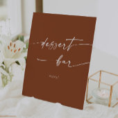 Signe De Table Boho Chic Terracotta Dessert Bar Mariage