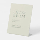 Signe De Table Boho Deco d'automne | Cream Capture l'amour (Recto)