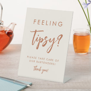 Signe De Table Boho Feet Tipsy Mariage Bartender Conseils Signal