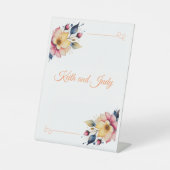 Signe De Table Boho Peachy Floral (Recto)