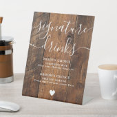 Signe De Table Boho Rustique Boho Grange Signature Boissons (In SItu)