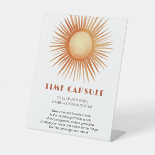 Signe De Table Boho Sun 1er Anniversaire heure Capsule