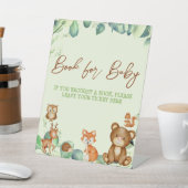 Signe De Table Bois Animaux Verdure Eucalyptus Livre pour bébé (In SItu)