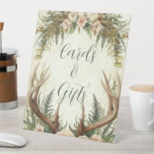 Signe De Table Bois de Cerf Rustique Rustique (In SItu)