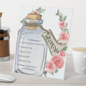 Signe De Table Bois-moi | Alice In Wonderland Tea Party (In SItu)