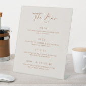 Signe De Table Boisson mariage - Bar Réception L201 (In SItu)