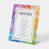 Signe De Table BOISSONS Éthérées (Recto)