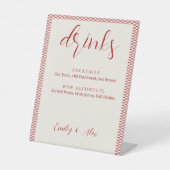Signe De Table boissons mariages simples (Recto)