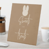 Signe De Table Bonbons et friandises de lapin simples (In SItu)