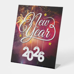 Signe De Table Bonne année - Festive Celebration Design