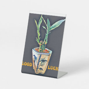 Signe De Table Bonne chance