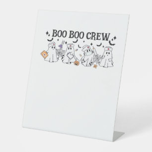 Signe De Table Boo Boo Crew Halloween Classic T-Shirt