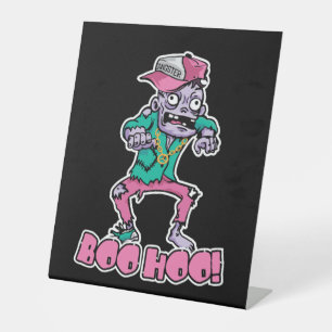 Signe De Table Boo Hoo ! Je suis juste là pour les livres !