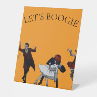 SIGNE DE TABLE BOOGIE HALLOWEEN DECO