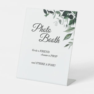 Signe De Table Booth photo Mariage neutre