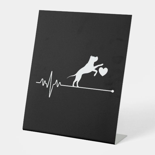 Signe De Table Boston Terrier (Recto)