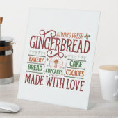 Signe De Table boulangerie festive North pole (In SItu)